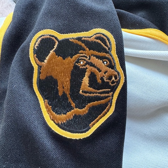 Vintage CCM Maska Boston Bruins hockey jersey size Large NHL - Picture 7 of 12